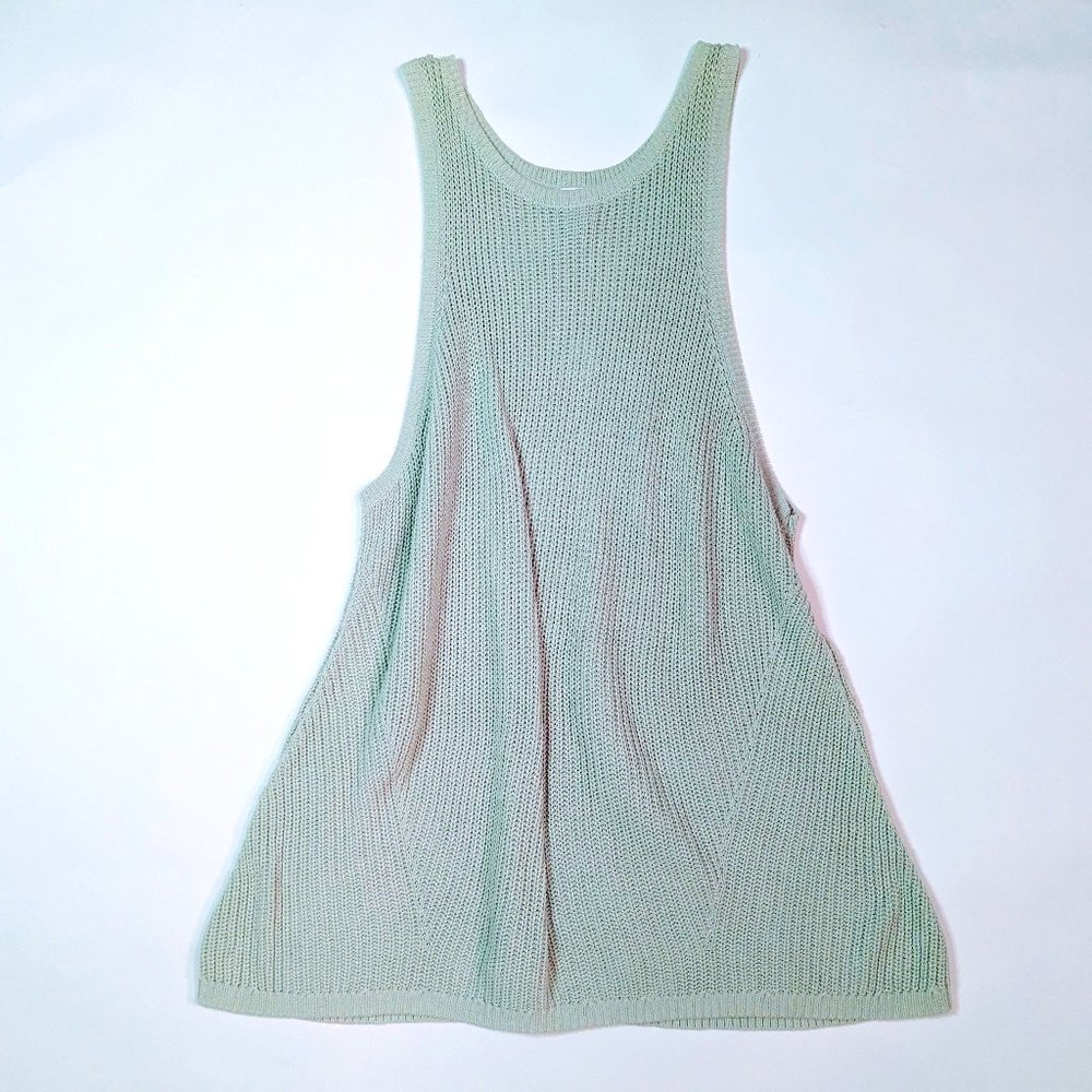 Ava & Viv Mint Sweater Tunic Dress